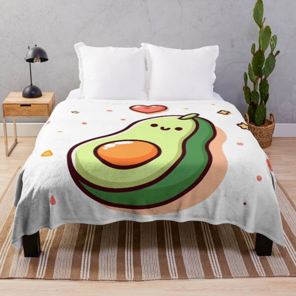 Item preview, Cute Green Avocado illustration designed and sold by OrcaVector.