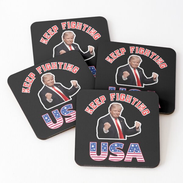 Item preview, Trump Bulletproof Keep Fighting designed and sold by WoodburyLake.