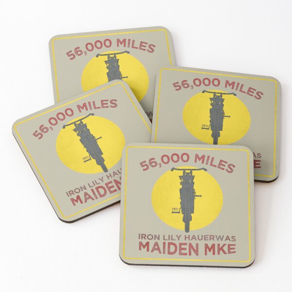 Item preview, Iron Lily • 56,000 Miles • Lillian Hauerwas designed and sold by MKE Rhine Maiden  •  Grumble Services, LLC..