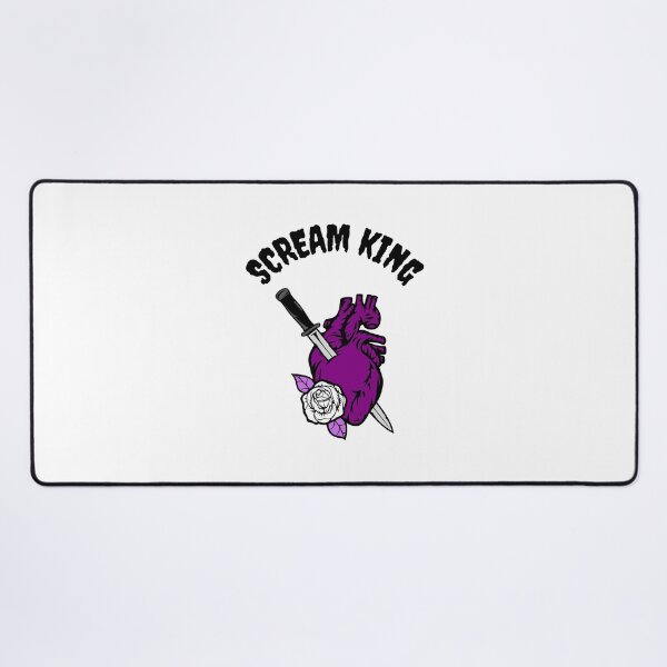 Item preview, Scream King - Horror - Pride - Asexual designed and sold by finalnbi.