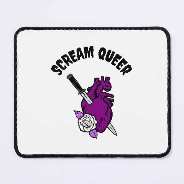 Item preview, Scream Queer - Horror - Pride - Asexual designed and sold by finalnbi.