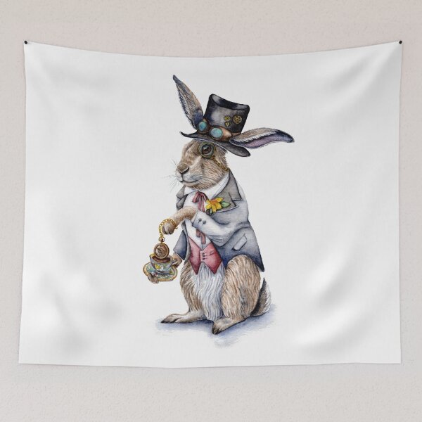 Item preview, Steampunk March Hare Rabbit designed and sold by Goosi Art.