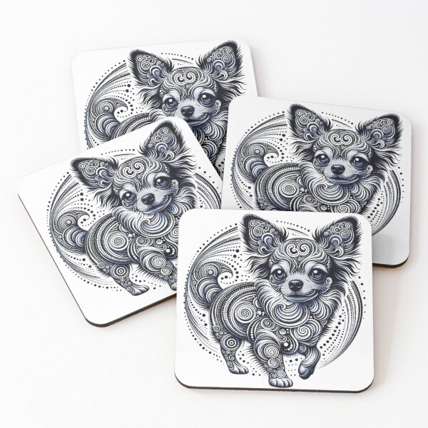 Item preview, Chihuahua Elliptic Curve designed and sold by Wags & Tails.