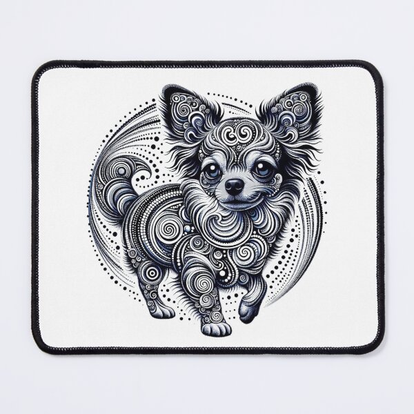 Item preview, Chihuahua Elliptic Curve designed and sold by Wags & Tails.