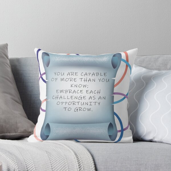 Item preview, "Grow with Every Challenge" designed and sold by RhonDesign.