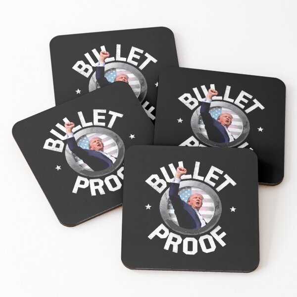 Item preview, Donald Trump assassination shot sniper MAGA Pennsylvania bullet proof designed and sold by w1ckerman.
