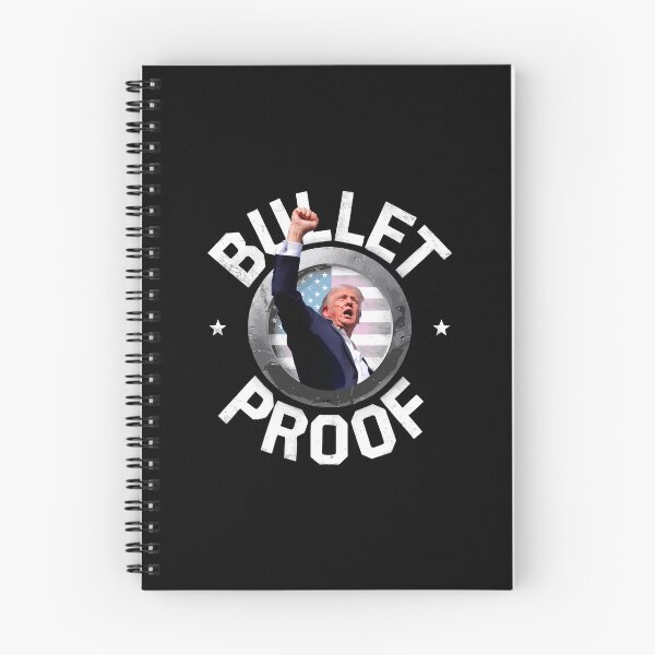 Item preview, Donald Trump assassination shot sniper MAGA Pennsylvania bullet proof designed and sold by w1ckerman.