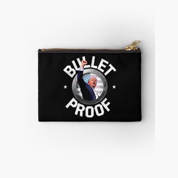 Item preview, Donald Trump assassination shot sniper MAGA Pennsylvania bullet proof designed and sold by w1ckerman.