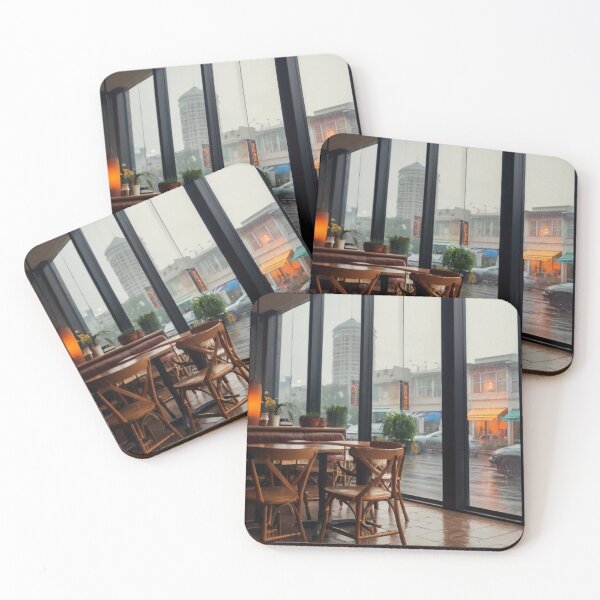 Item preview, Urban Rainfall Coffee Haven designed and sold by BlareBlare.