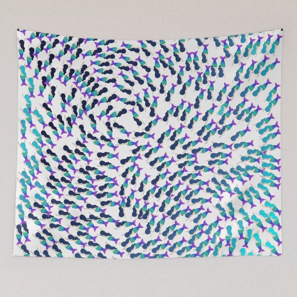 Item preview, Mermaid Ballet deep blue/white designed and sold by Titel0.