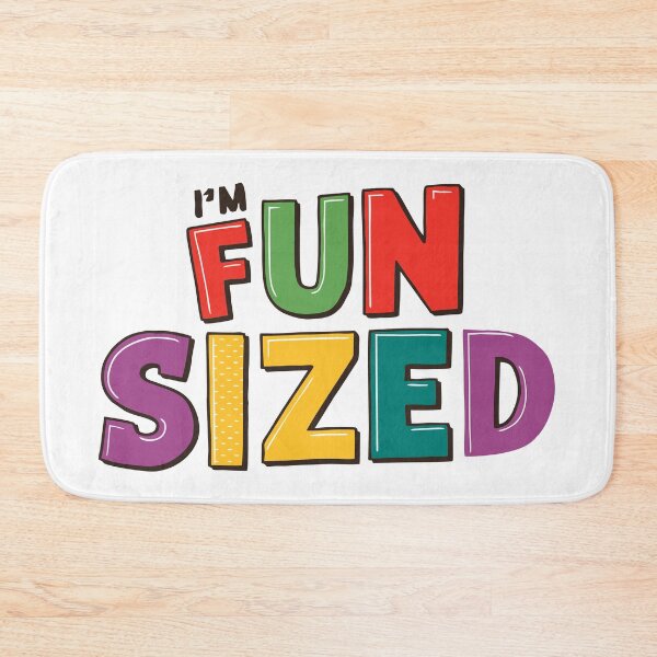 Item preview, I'm fun sized - not big, not over-weight designed and sold by LaughingProf.