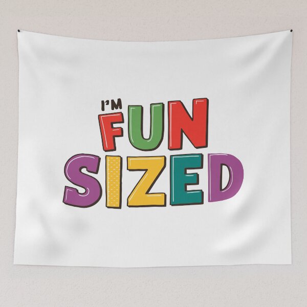 Item preview, I'm fun sized - not big, not over-weight designed and sold by LaughingProf.
