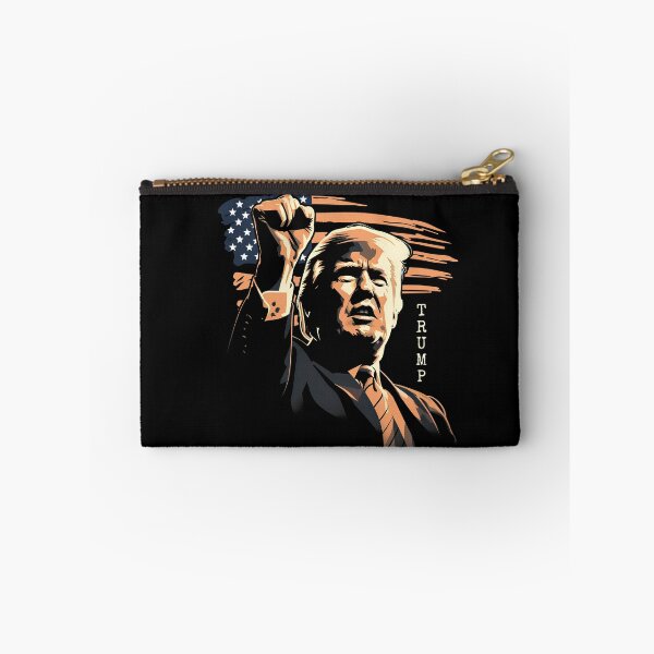 Item preview, July 13 2024 Trump Inspirational and Iconic Fist Pump USA Flag designed and sold by FunWearVM.
