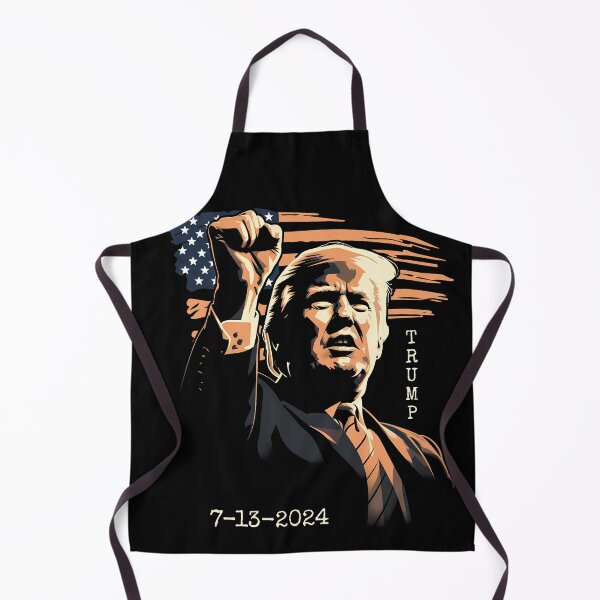 Item preview, July 13 2024 Trump Inspirational and Iconic Fist Pump USA Flag designed and sold by FunWearVM.