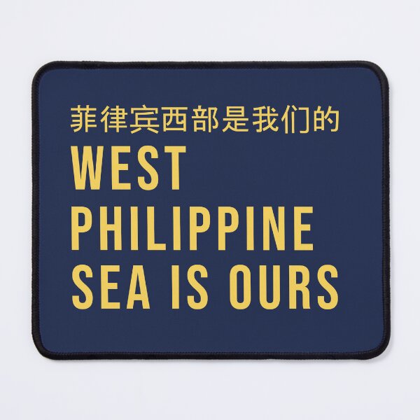Item preview, PHILIPPINE SEA FILIPINO COURAGE BLUE AND YELLOW designed and sold by aydapadi.