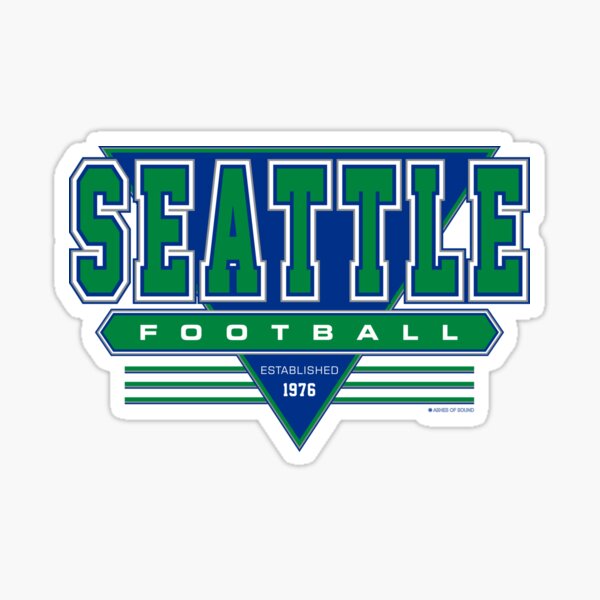 Item preview, Seattle Football Retro, Vintage Seahawks Inspired 90s Throwback designed and sold by Ashes of Sound.