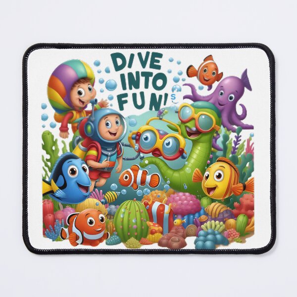Item preview, "Dive Into Fun" designed and sold by JSYARD.