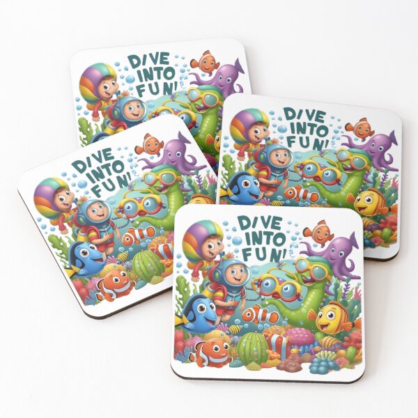 Item preview, "Dive Into Fun" designed and sold by JSYARD.