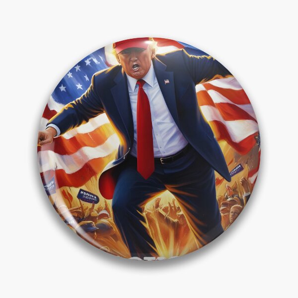 Item preview, Dodging Bullets, Leading America: Our Action Hero! designed and sold by LegallyToxic.