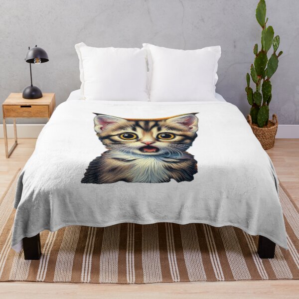 Aperçu de l'œuvre Chat panique créée et vendue par shymuscat.