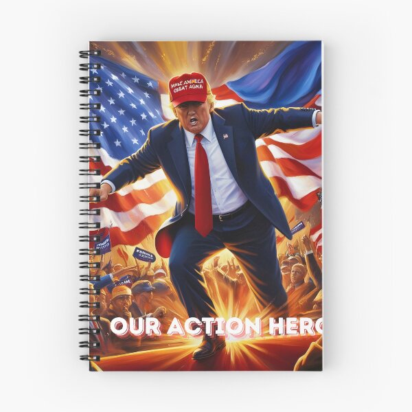 Item preview, Dodging Bullets, Leading America: Our Action Hero! designed and sold by LegallyToxic.