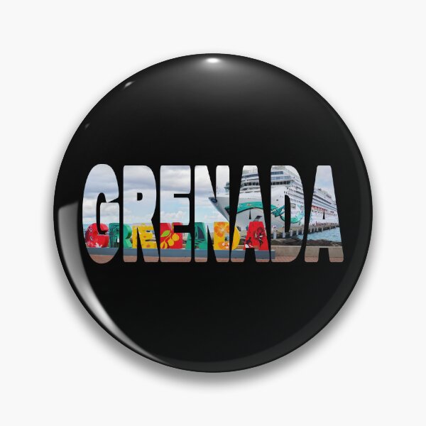 Item preview, GRENADA - Caribbean Letters with Cruise Ship on a beautiful day. designed and sold by Adam Gormley.