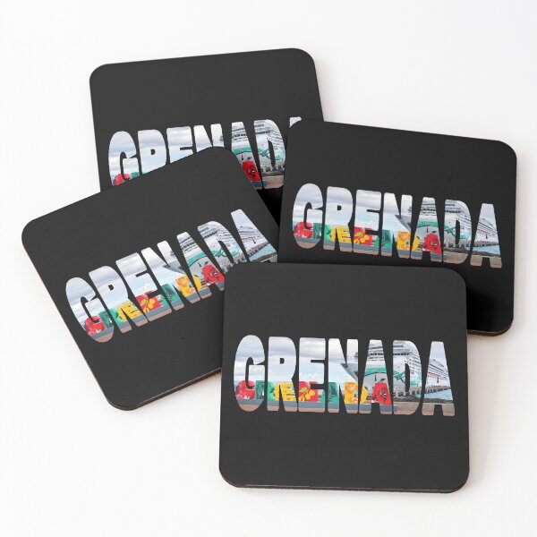 Item preview, GRENADA - Caribbean Letters with Cruise Ship on a beautiful day. designed and sold by Adam Gormley.