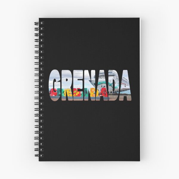 Item preview, GRENADA - Caribbean Letters with Cruise Ship on a beautiful day. designed and sold by Adam Gormley.