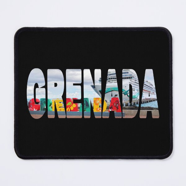 Item preview, GRENADA - Caribbean Letters with Cruise Ship on a beautiful day. designed and sold by Adam Gormley.