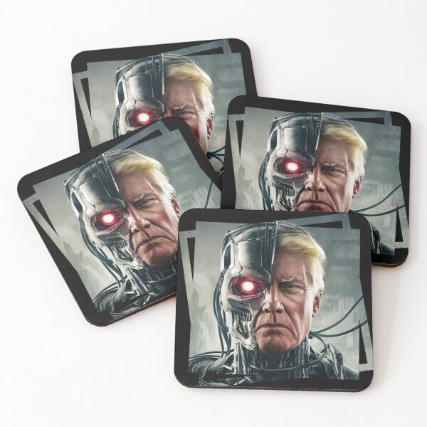 Aperçu de l'œuvre Donald Trump en tant qu'art cyborg indestructible créée et vendue par Hungry-Murphy.