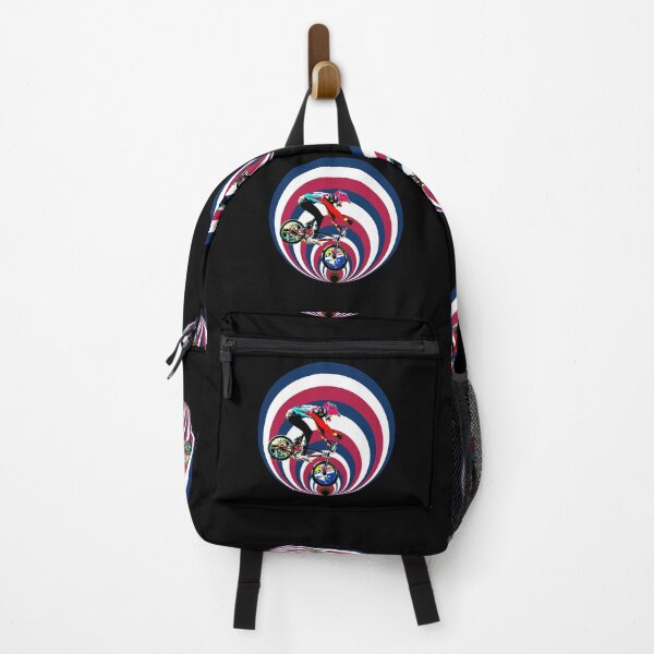 Item preview, usa bmx colorful circles blue white red designed and sold by ricobarinas.