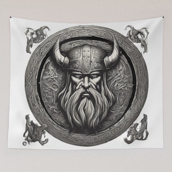 Item preview, Vikings Shield designed and sold by LuizSilva1983.