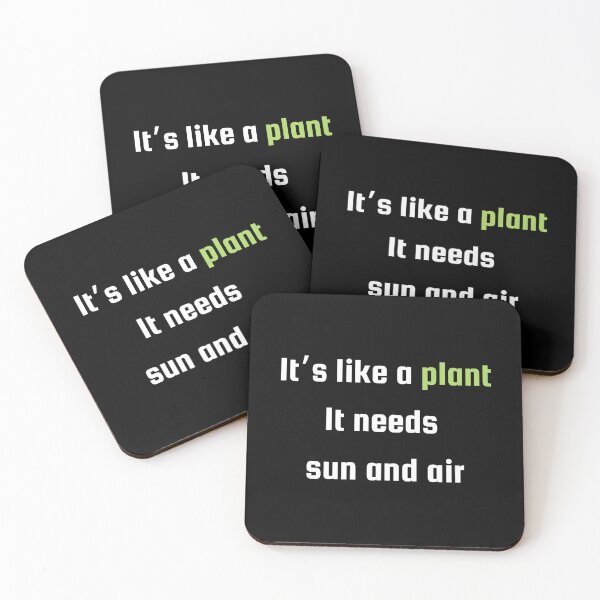 Item preview, It's Like a Plant - It Needs Sun and Air designed and sold by Atsariya.