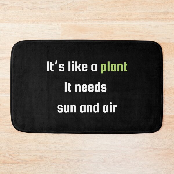 Item preview, It's Like a Plant - It Needs Sun and Air designed and sold by Atsariya.