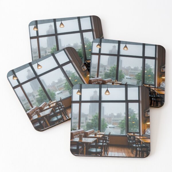 Item preview, Drizzly Day Cafe Comfort designed and sold by BlareBlare.