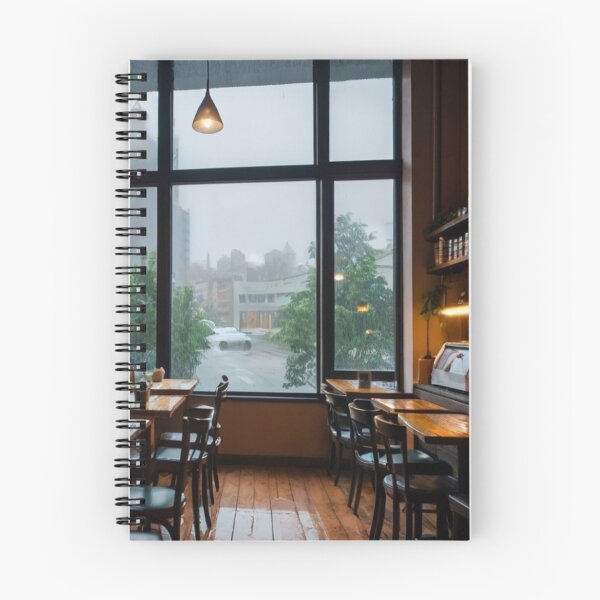 Item preview, Drizzly Day Cafe Comfort designed and sold by BlareBlare.