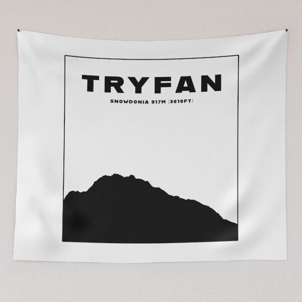 Item preview, Tryfan mountain t shirt designed and sold by Go Easy Apparel.