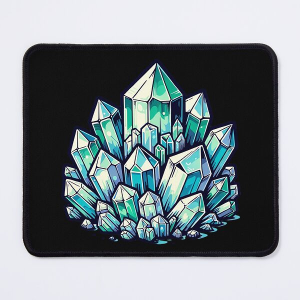 Item preview, Blue-green Crystals designed and sold by Catherine Harrison.