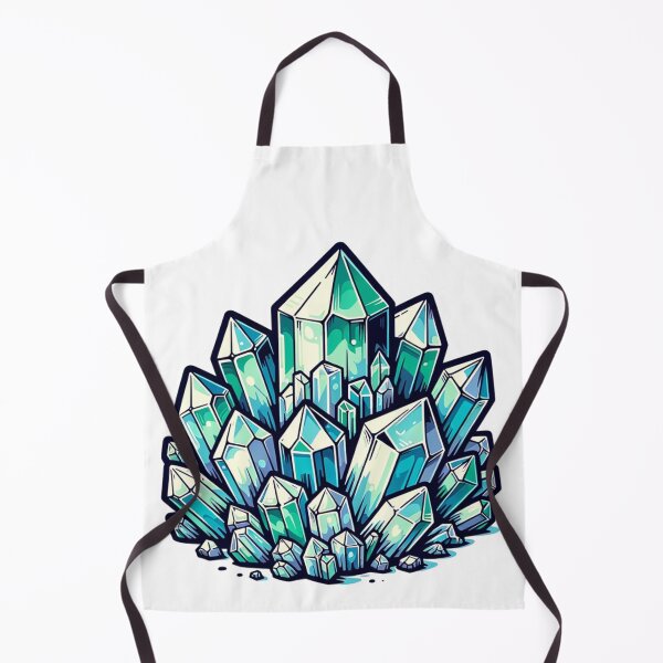 Item preview, Blue-green Crystals designed and sold by Catherine Harrison.