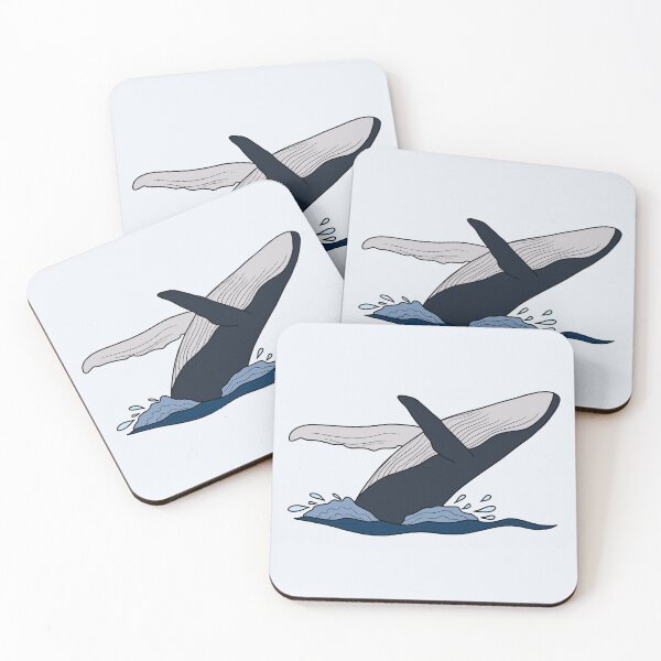 Item preview, Humpback Whale Breaching designed and sold by laurenmoee.