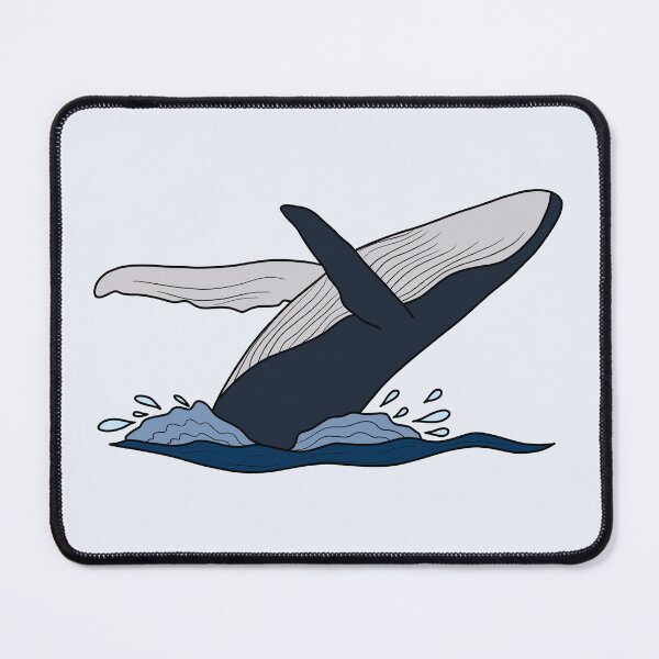 Item preview, Humpback Whale Breaching designed and sold by laurenmoee.