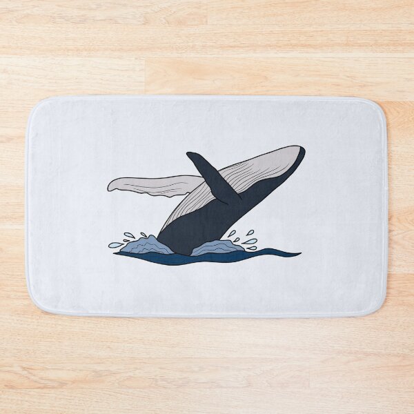 Item preview, Humpback Whale Breaching designed and sold by laurenmoee.