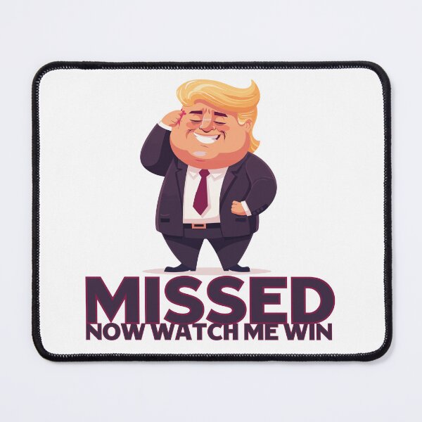 Item preview, "MISSED" Trump Assassination Attempt designed and sold by AllAboutStuffz.