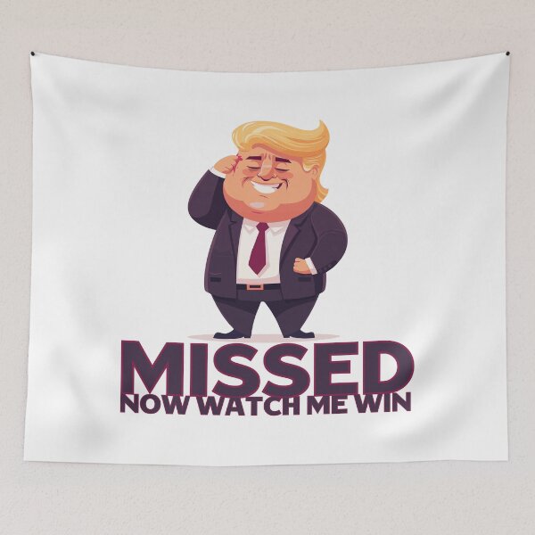 Item preview, "MISSED" Trump Assassination Attempt designed and sold by AllAboutStuffz.