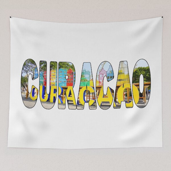 Item preview, CURACAO - Willemstad Caribbean Letters Building Display designed and sold by Adam Gormley.