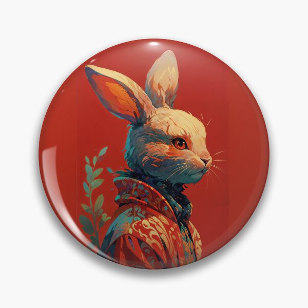 Item preview, Vermillion Bunny designed and sold by crashbubble.