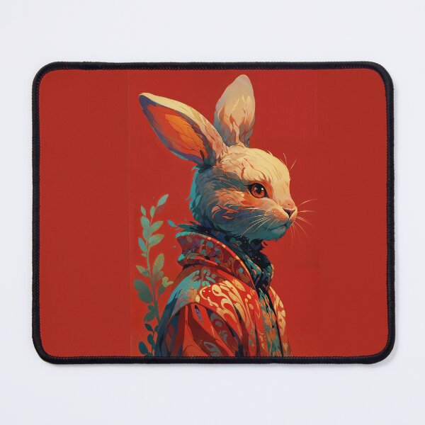 Item preview, Vermillion Bunny designed and sold by crashbubble.