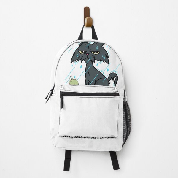 Item preview, Frustrated Cat Sitting in Rain Design designed and sold by ERROR-STORE.