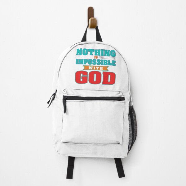 Item preview, Nothing is impossible with God designed and sold by Billium Halder.