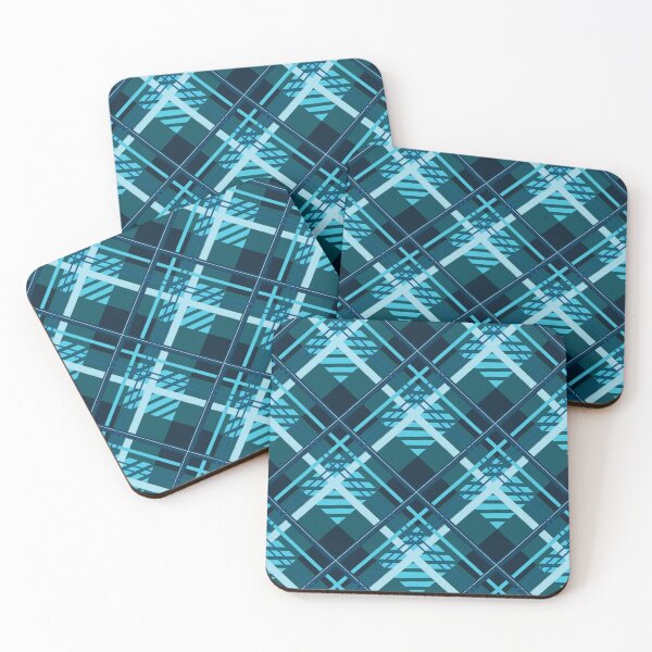 Item preview, Frozen Roots Plaid designed and sold by Saki Desjardins.